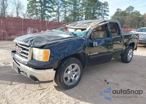 2009 GMC Sierra 1500 Sle from USA, damaged, VIN 3GTEC23J69G118642